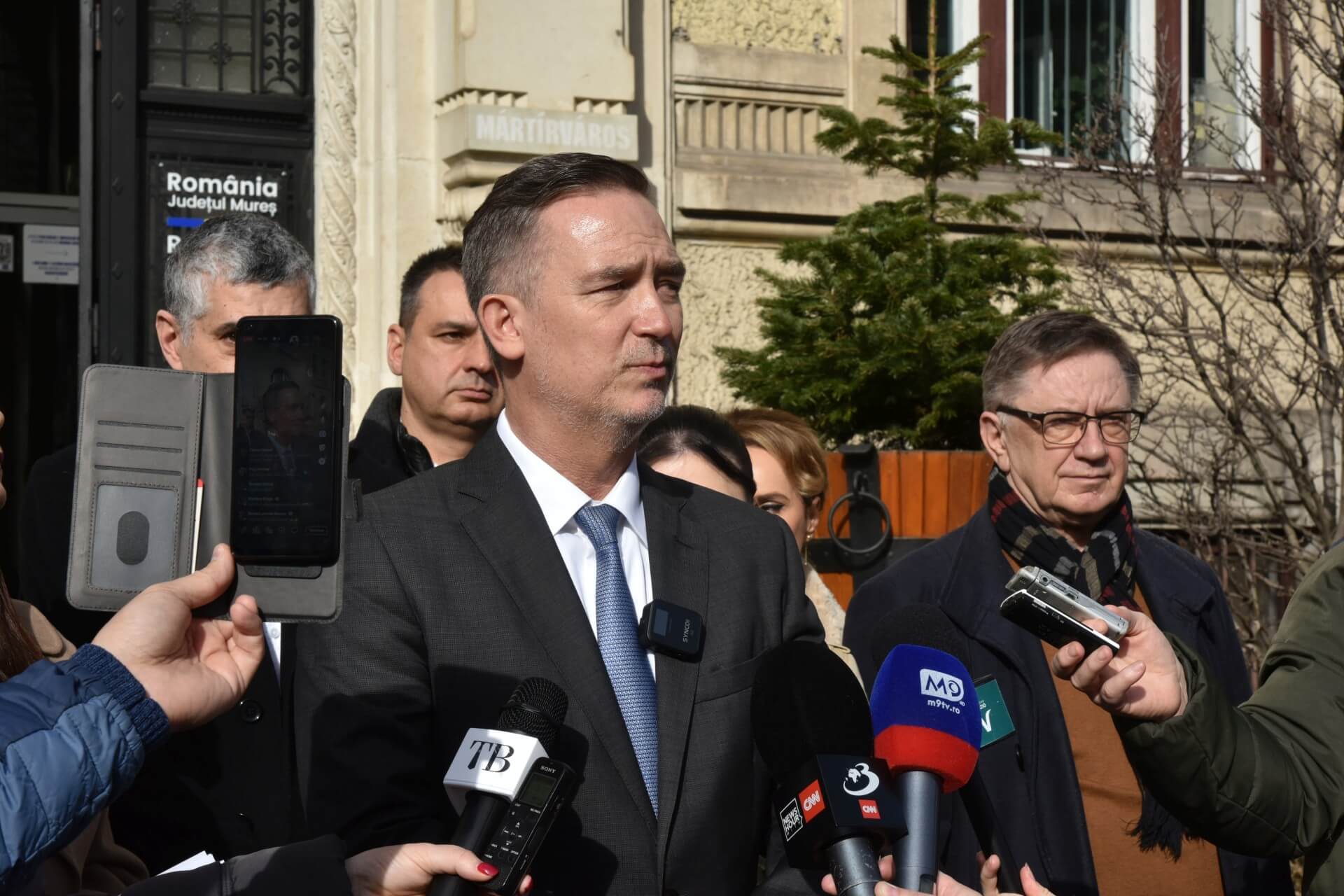 Conferința de lansare a condidaturii la funcția de primar al municipiului Târgu Mureș
